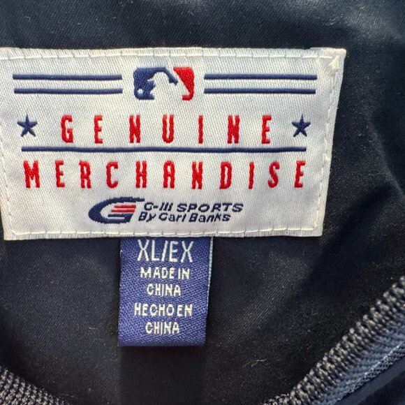 New With Tags XL 90s/00s New York Yankees G III Sports Carl Banks Pullover Y2K - Picture 12 of 16